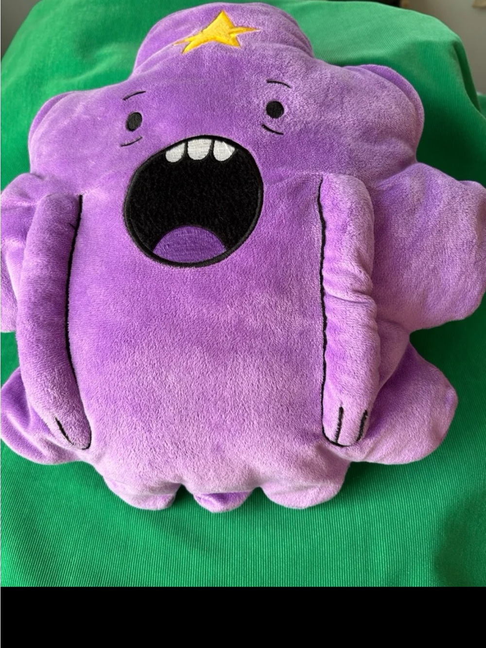 Adventure Time 15” LUMPY SPACE PRINCESS plushie pillow plush Cartoon Network  HT